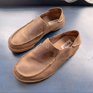 OluKai Slip on Shoes Leather